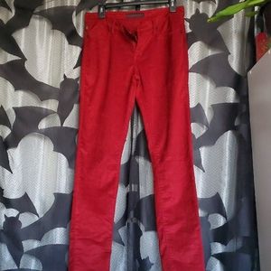 Rock and Republic Red Corduroy Pants